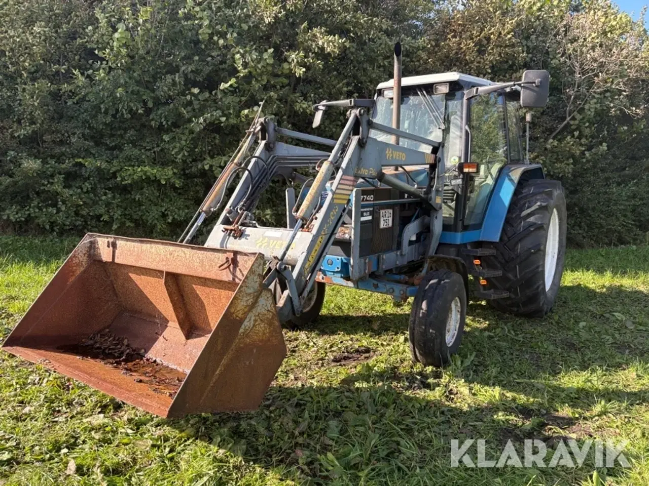 Billede 1 - Veterantraktor Ford 7740 med powershift