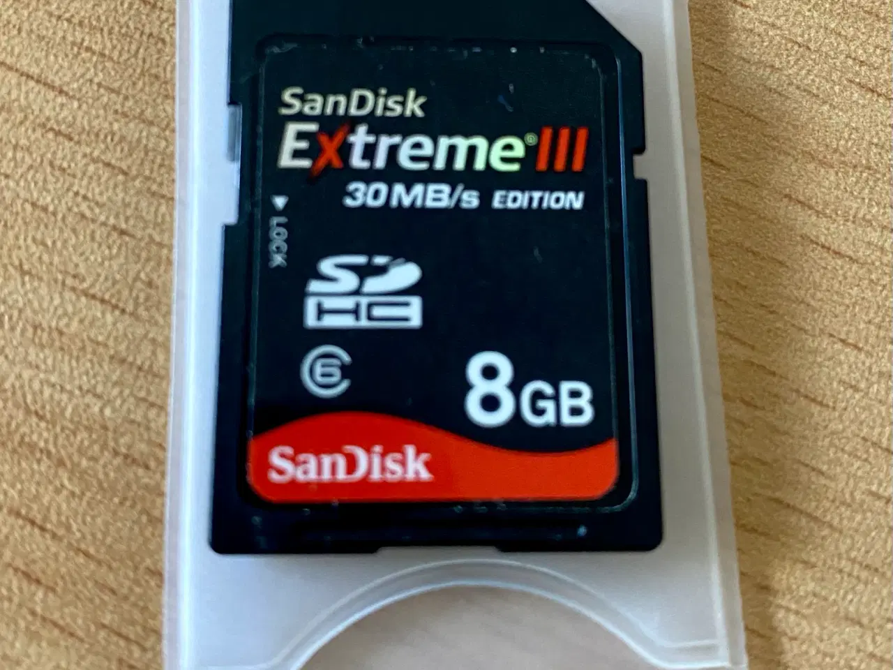 Billede 1 - SANDISK Extreme III 8GB hukommelses kort