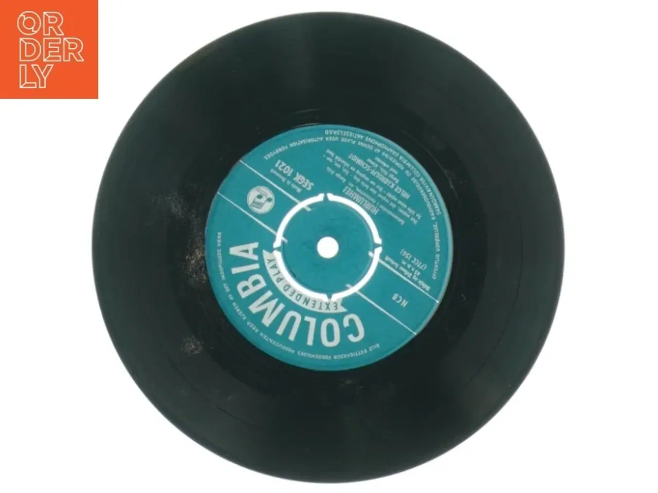 Billede 4 - Columbia 45 EP vinylplade med børnesange (str. 18 x 18 cm)