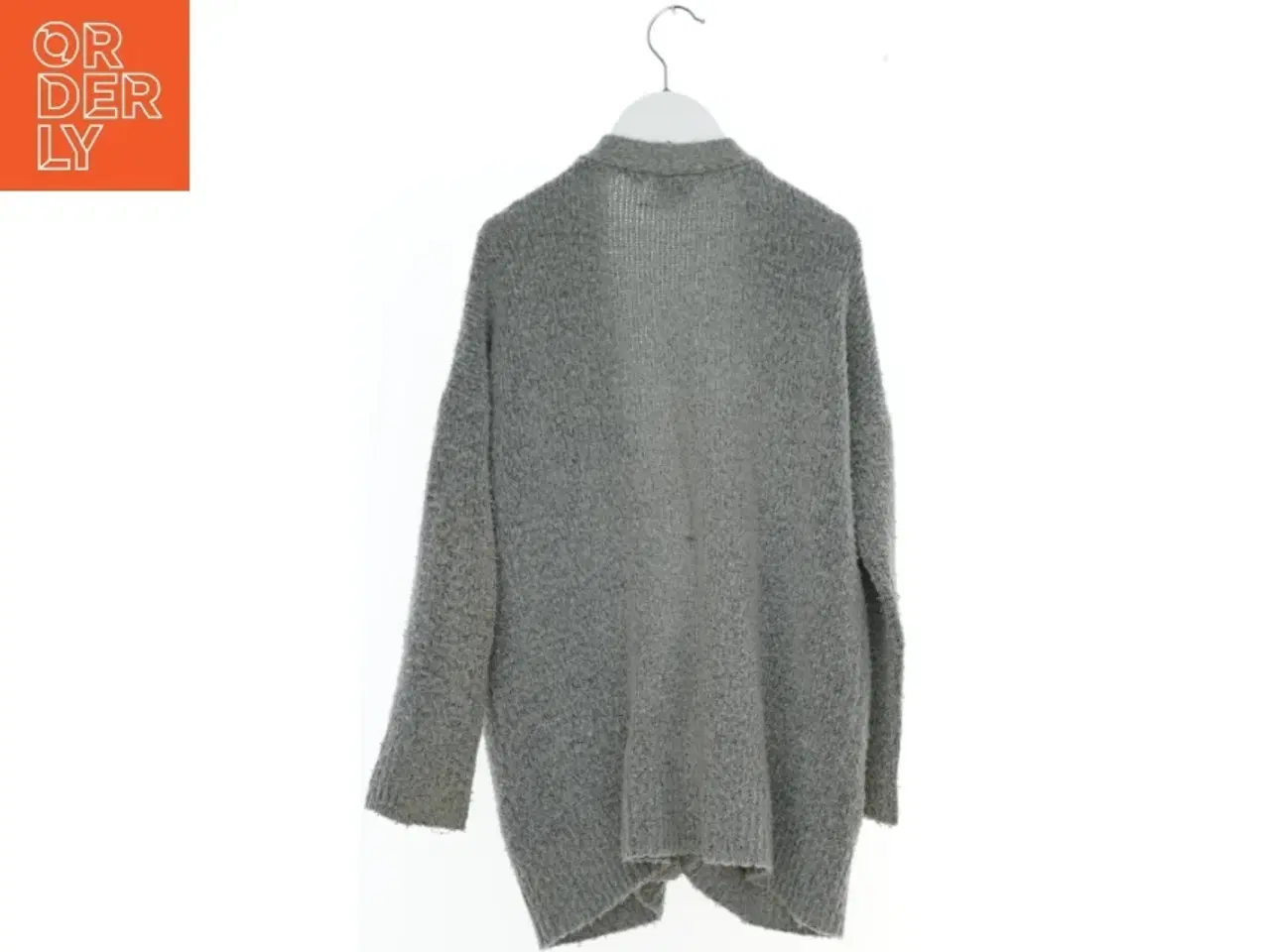 Billede 2 - Grå strikcardigan fra Petit (str. 128)