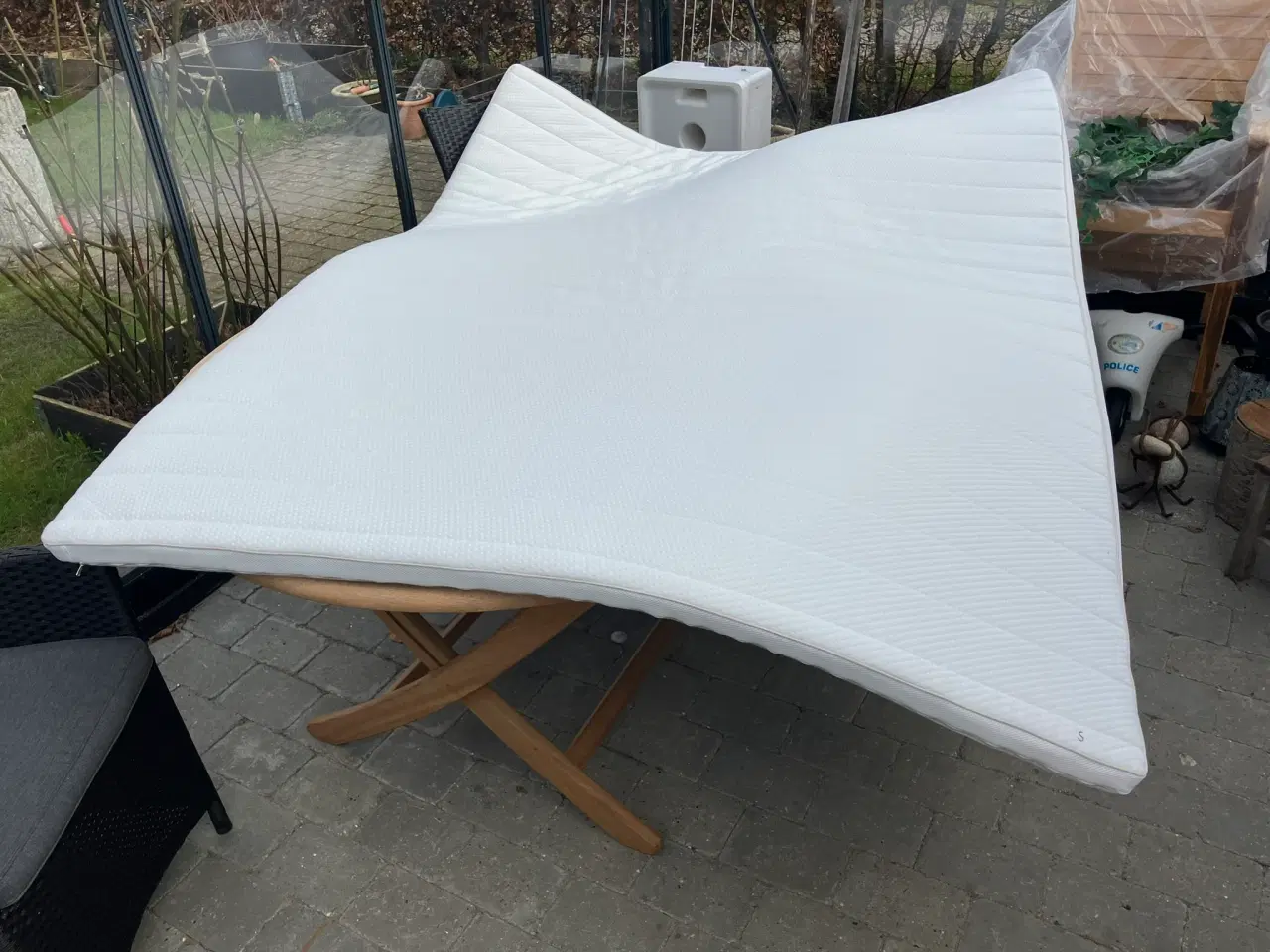 Billede 1 - Kvalitets topmadras i ekstralængde