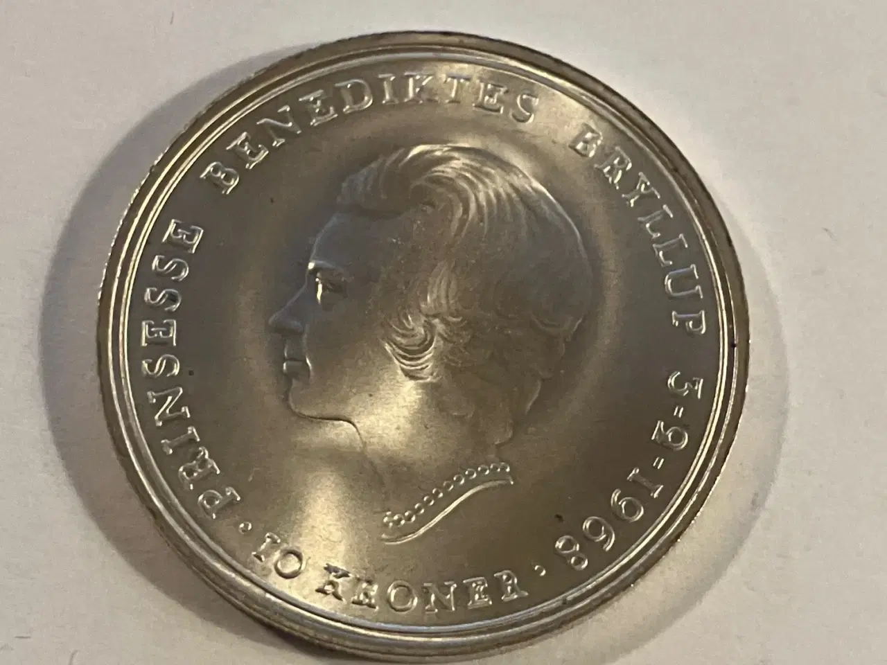 Billede 1 - 10 kroner 1968 Danmark