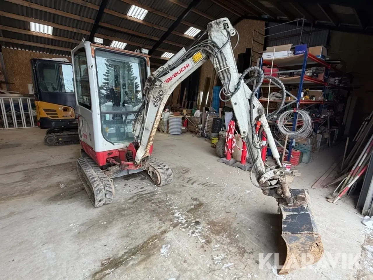 Billede 3 - Minigraver Takeuchi TB216