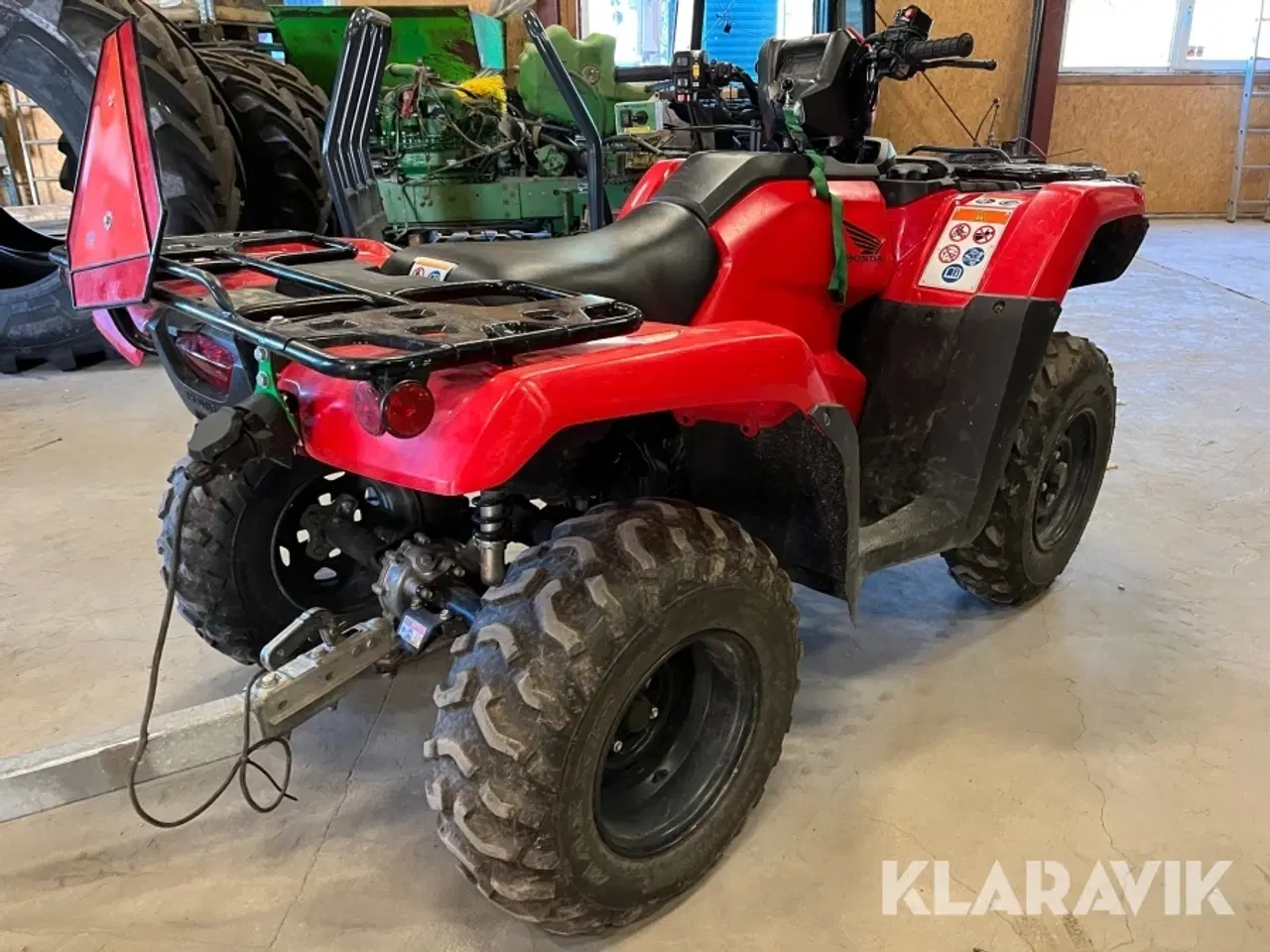 Billede 3 - ATV med Honda TRX520 4x4 ed power steering