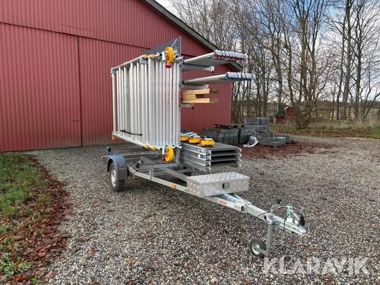 Billede 2 - Stilladstrailer Kongeaa Neptun N7-17