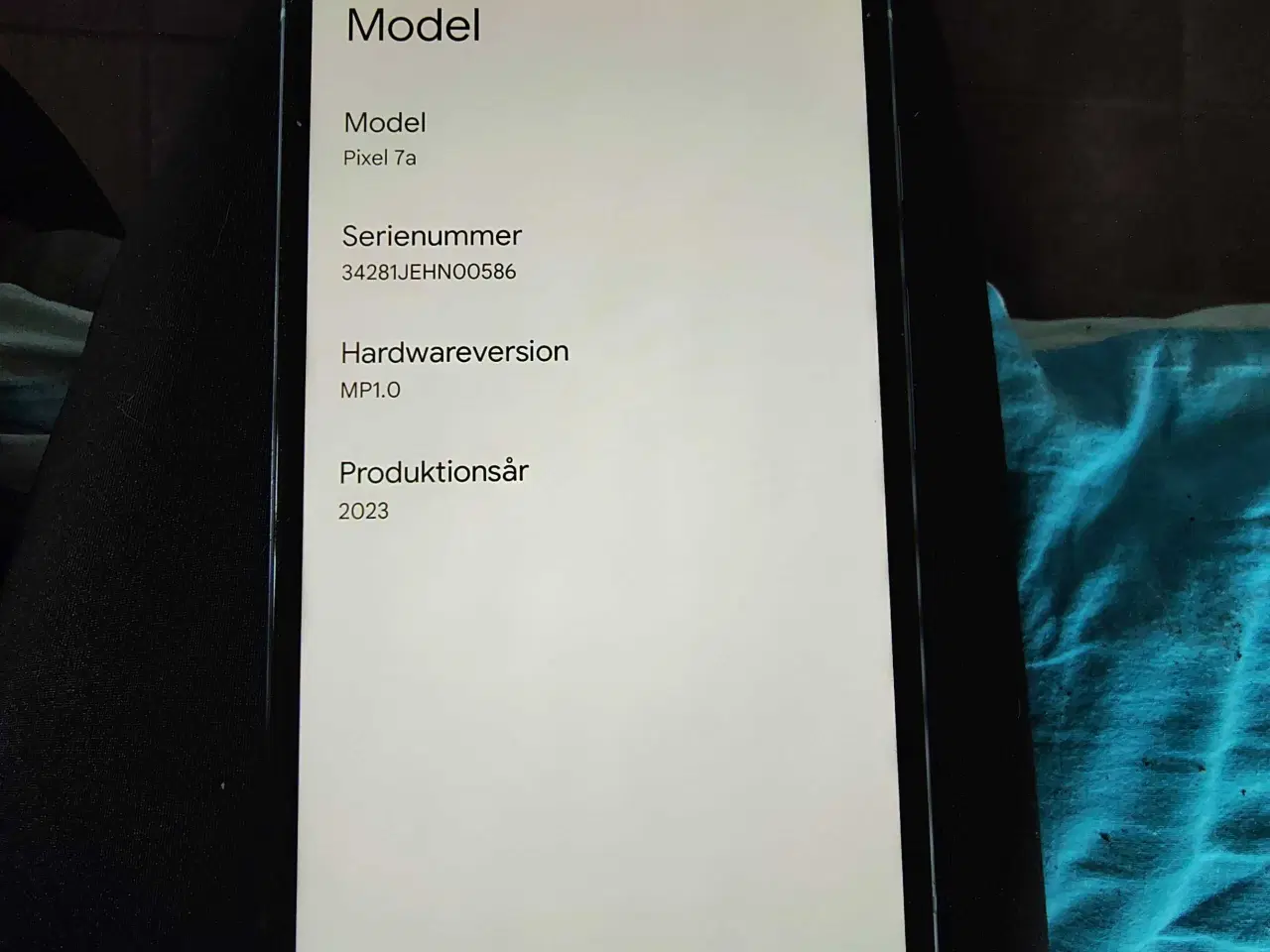 Billede 1 - Google Pixel 7a