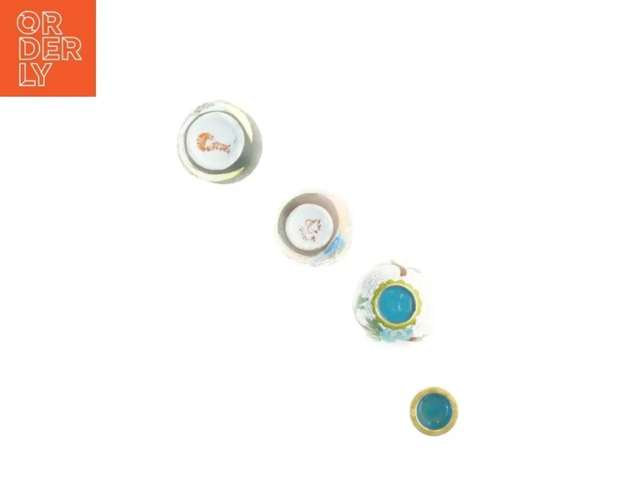 Billede 2 - Dekorative miniature vaser (str. 4,5 x, 4 cm til 6,5 x 4 cm)