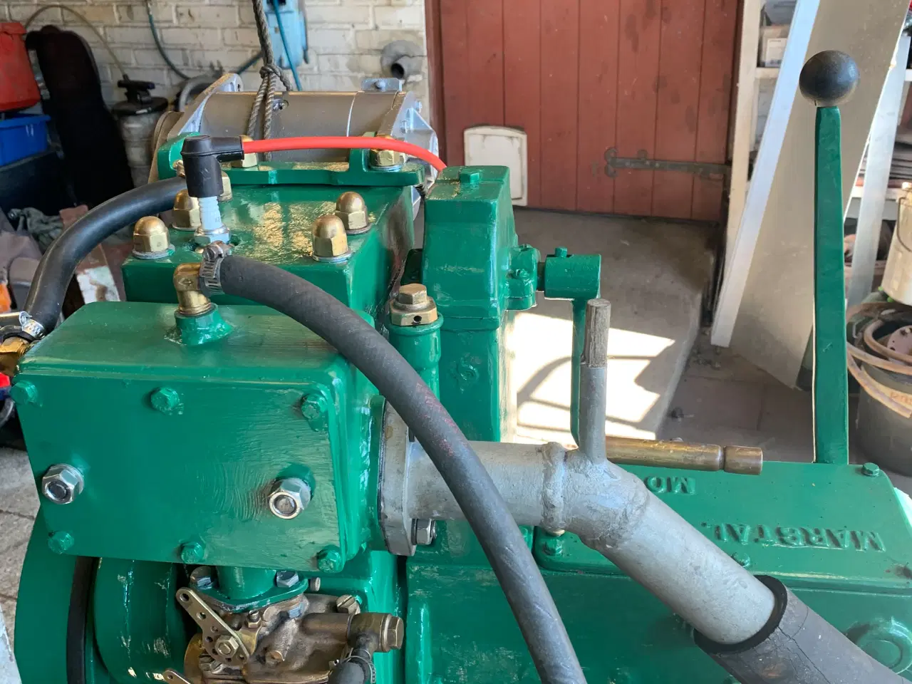 Billede 9 - Marstalmotorer med engelsk gear og en med standard