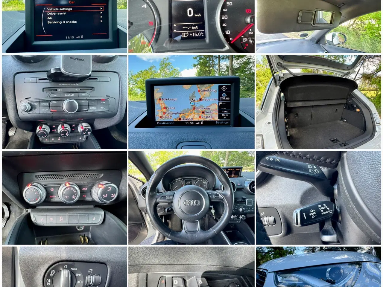 Billede 8 - Audi A1 1.6 TDI  SPORTSBACK 5 DØRS TOP UDSTYRET 