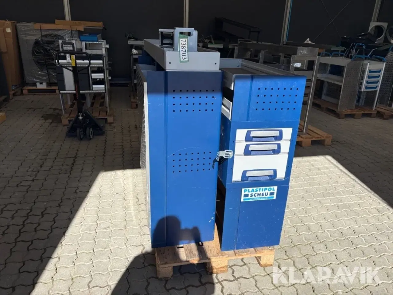 Billede 8 - Reol til varevogn Plastipol Scheu - 2 enheder