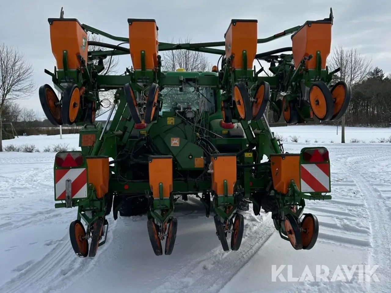 Billede 5 - Majsåmaskkne Amazone ES 602-K - 8 rækker - inklusiv fronttank til gødning