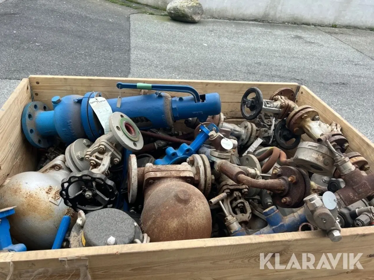 Billede 5 - Blandet lot med ventiler, rørforbindelser og tekniske komponenter