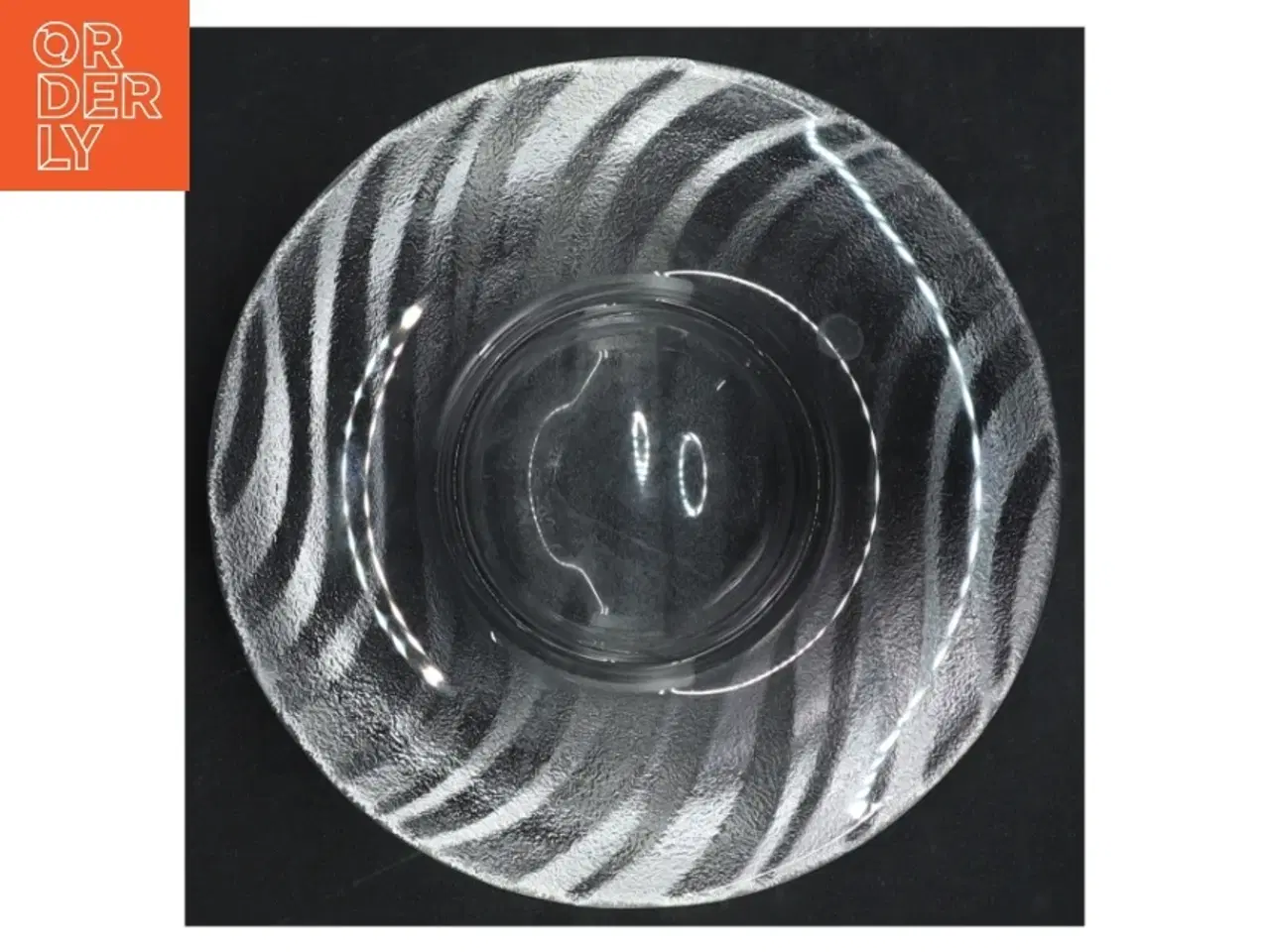 Billede 2 - Glas fyrfadslysestage (str. A 23 cm)