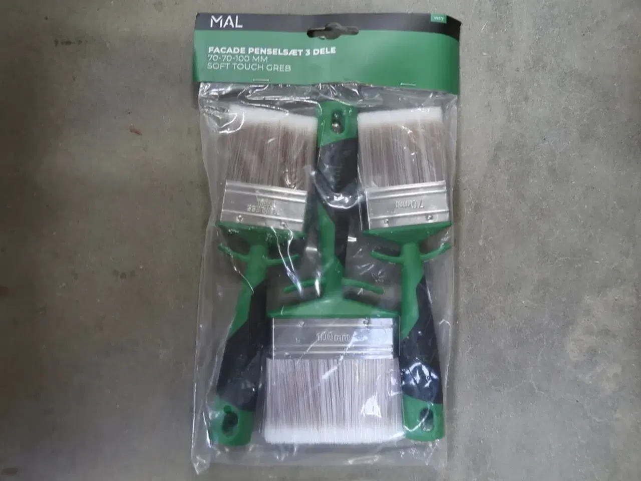 Billede 2 - 4 pk. Penselsæt 70, 70 og 100 mm