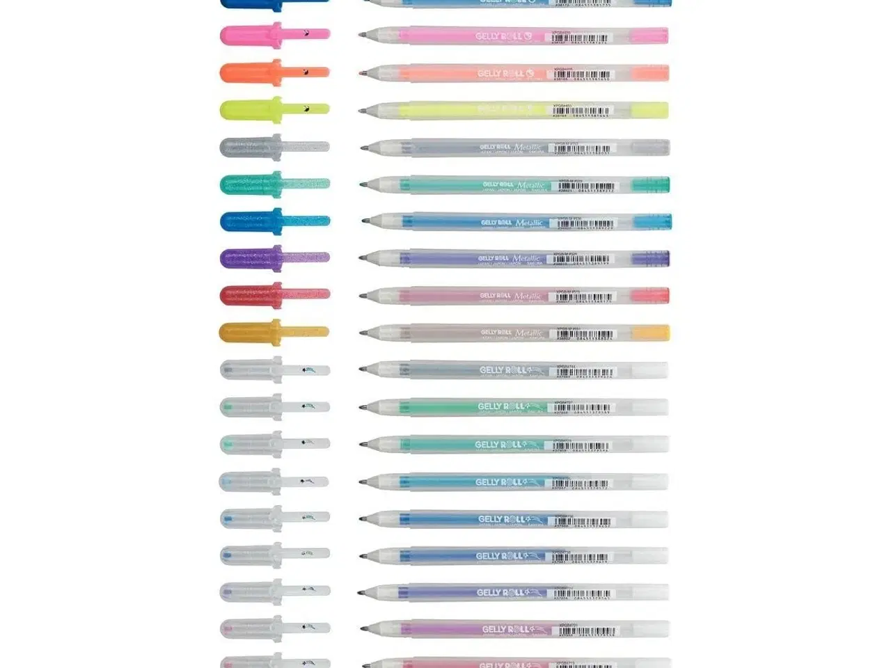 Billede 2 - Talens Sakura Gelly Roll gelpenne - Mixed sæt, 24 dele