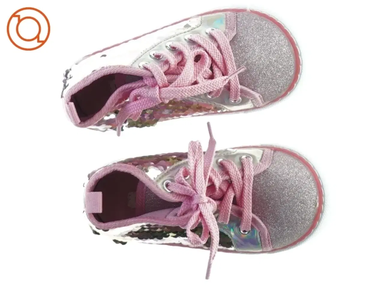 Billede 2 - UBRUGTE Glitter Paillet Støvler fra Laura Ashley (str. 18)