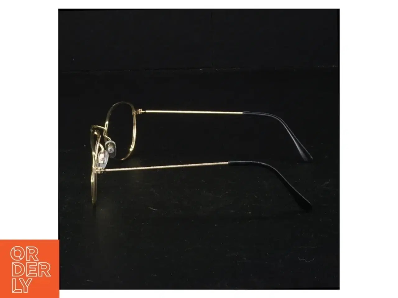 Billede 2 - UDKLÆDNING Brillestel i guldtonet metal