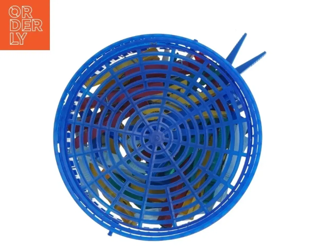 Billede 3 - Kurv med hank inkl tøjklemmer (str. Ø 19 cm)