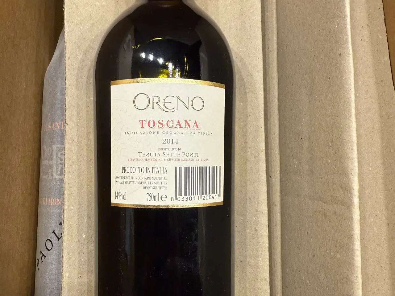 Billede 2 - 2 stk Oreno 2014 fra Tenuta Sette Ponti