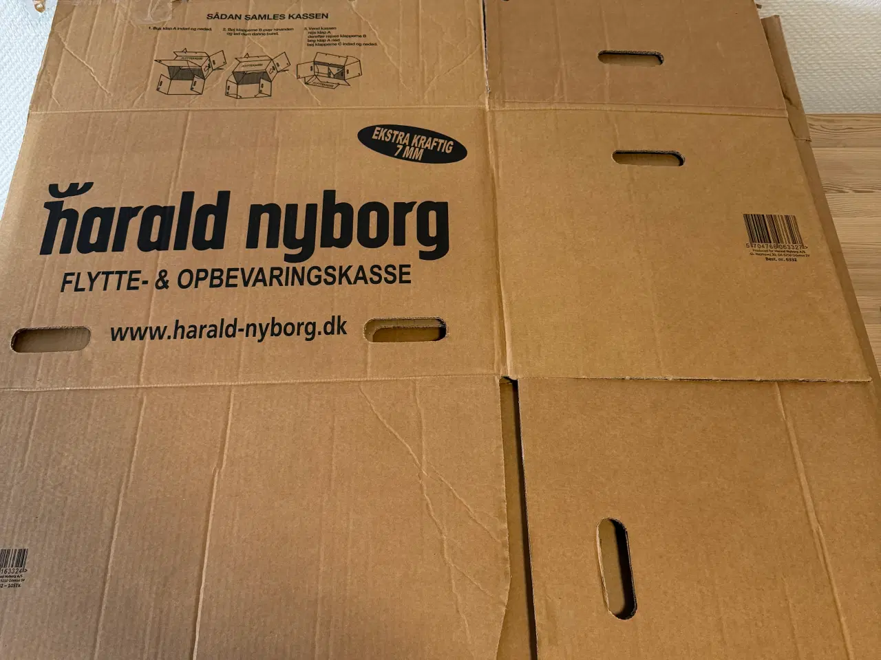 Billede 5 - Flyttekasser i ekstra kraftig kvalitet 