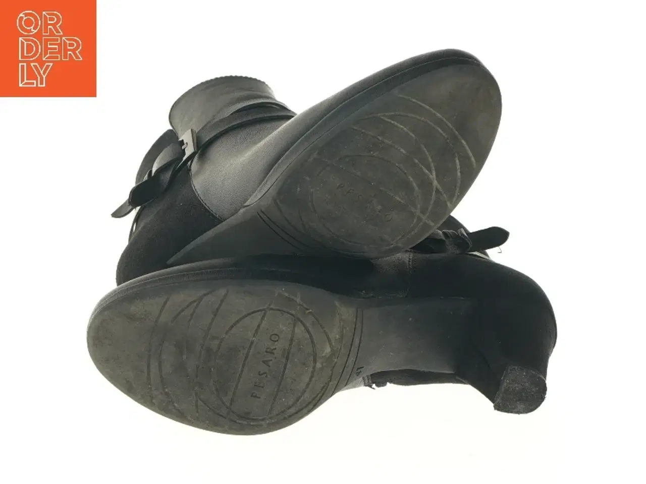 Billede 5 - Sort ankelstøvler med hæl fra Graceland (str. 41 )