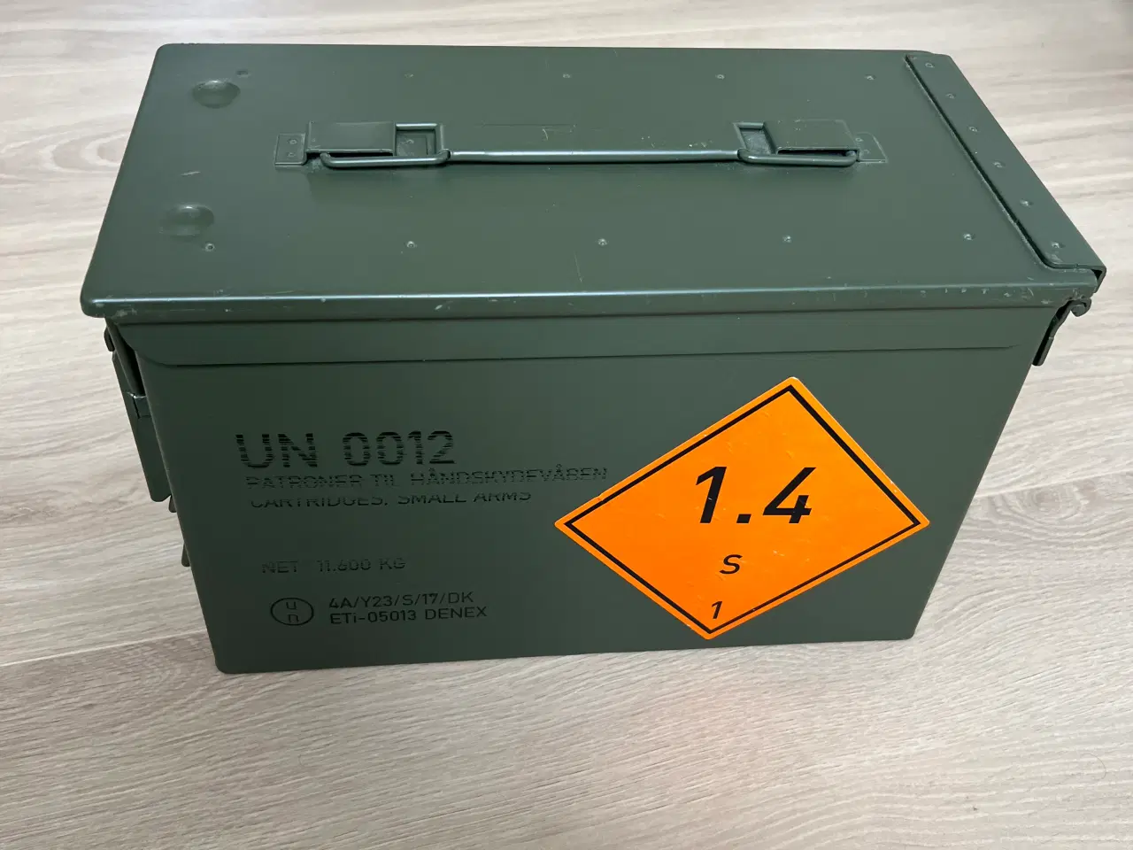 Billede 1 - original ammunitionskasse