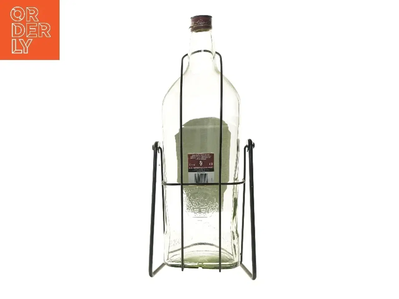 Billede 3 - Dekorativ flaske på stativ fra Grant's (str. 53 cm)