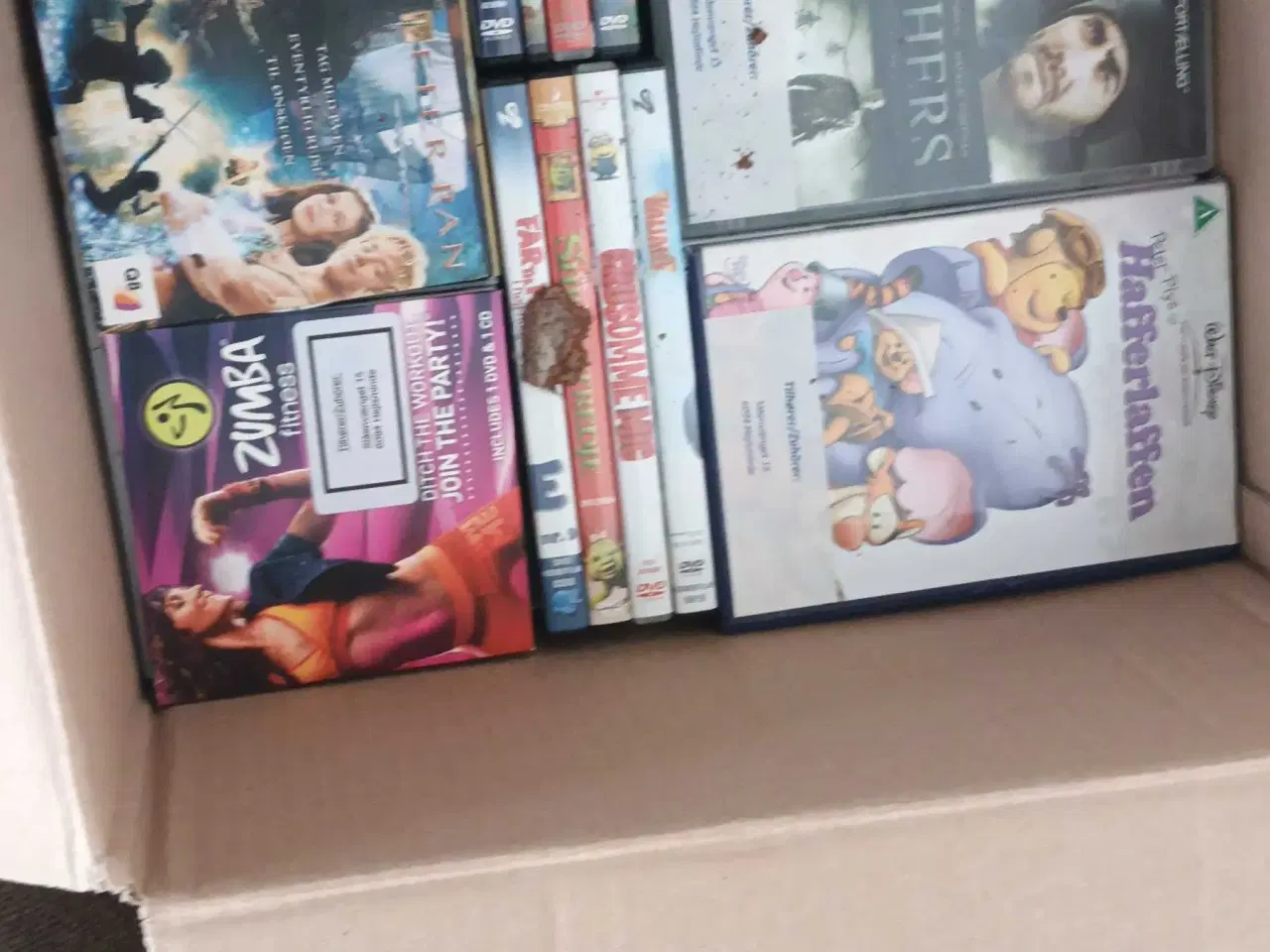 Billede 1 - 1 kasse VHS film til afhentning