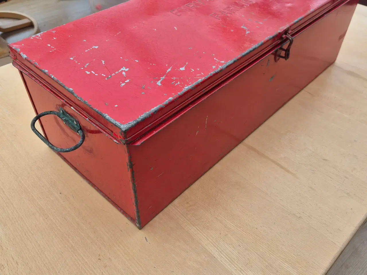 Billede 5 - Fyrværkeri metal kasse retro