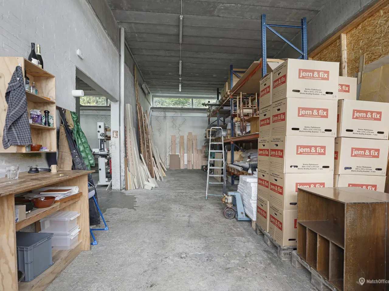 Billede 4 - Stort højloftet lagerlokale på Amager i et råt industrielt look