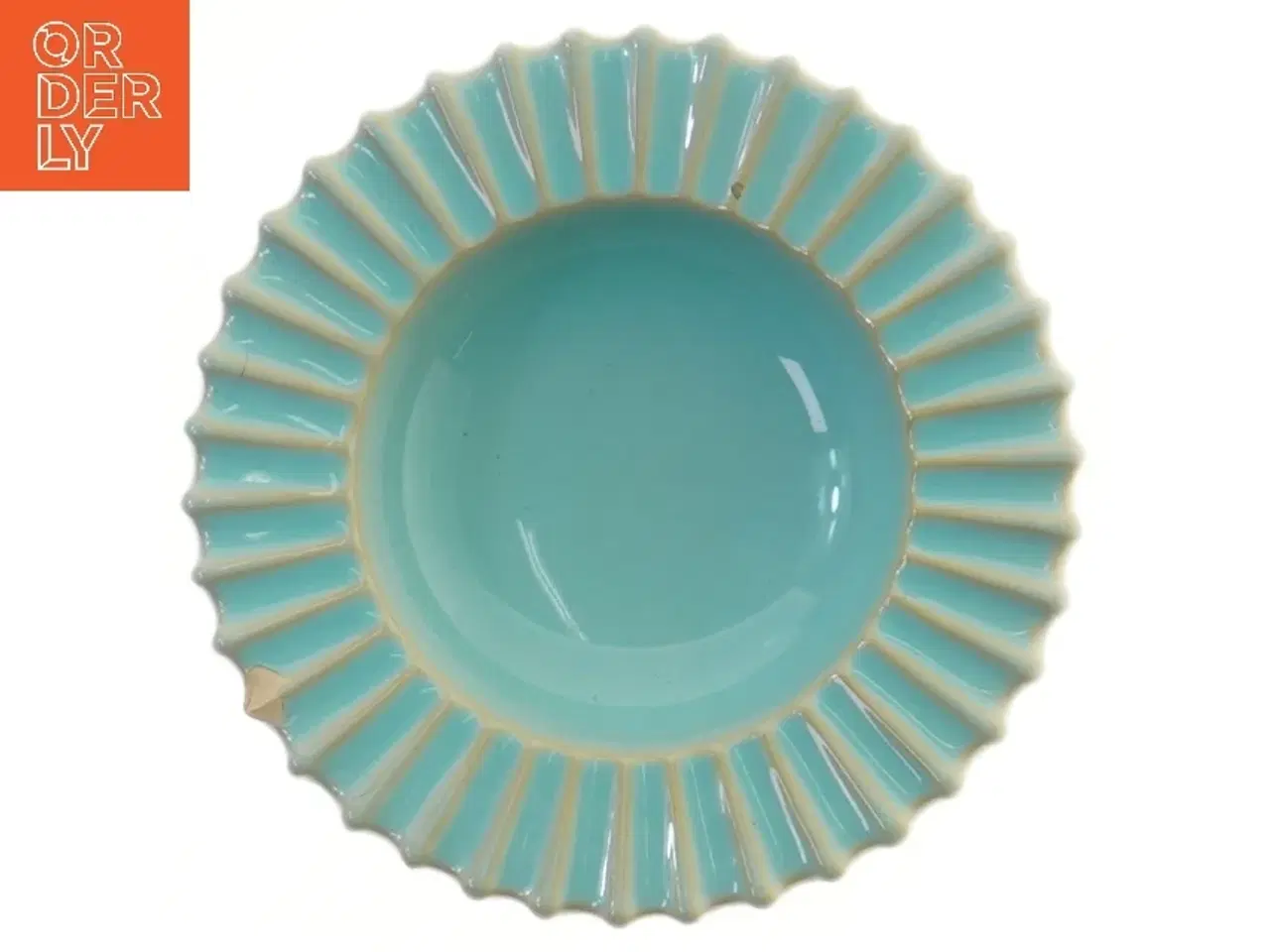 Billede 1 - Dekorativ tallerken (str. Ø 17 cm)