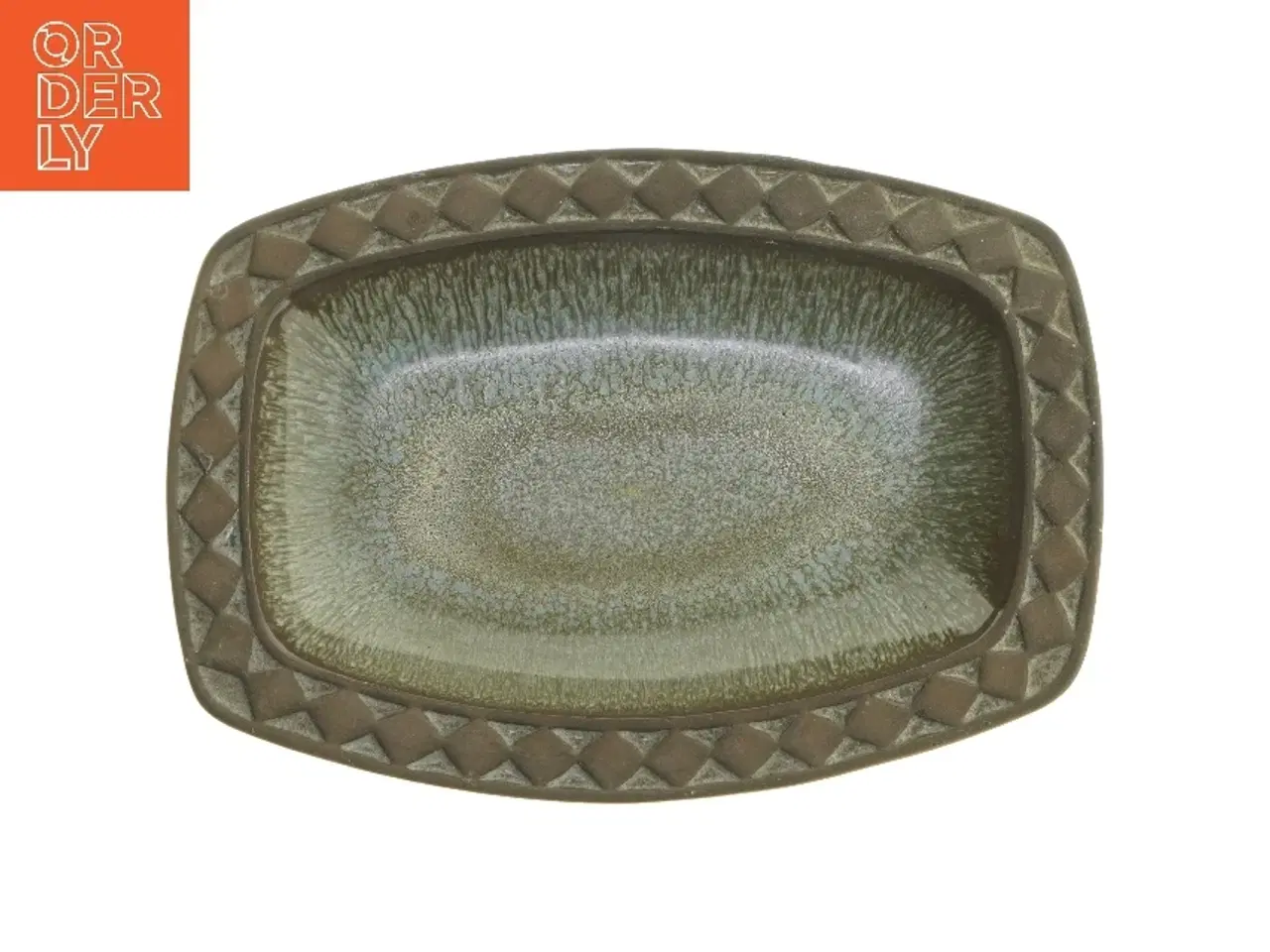 Billede 1 - Rektangulært keramisk fad (str. 35x25 cm)