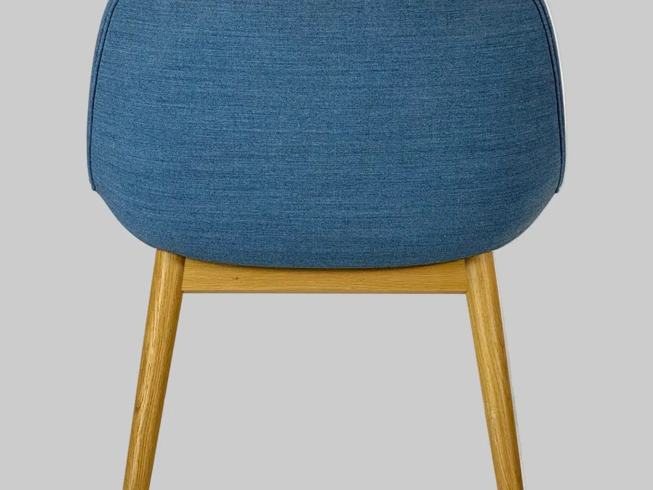 Billede 5 - Muuto Fiber Lounge Stol – Blå/Eg Stel