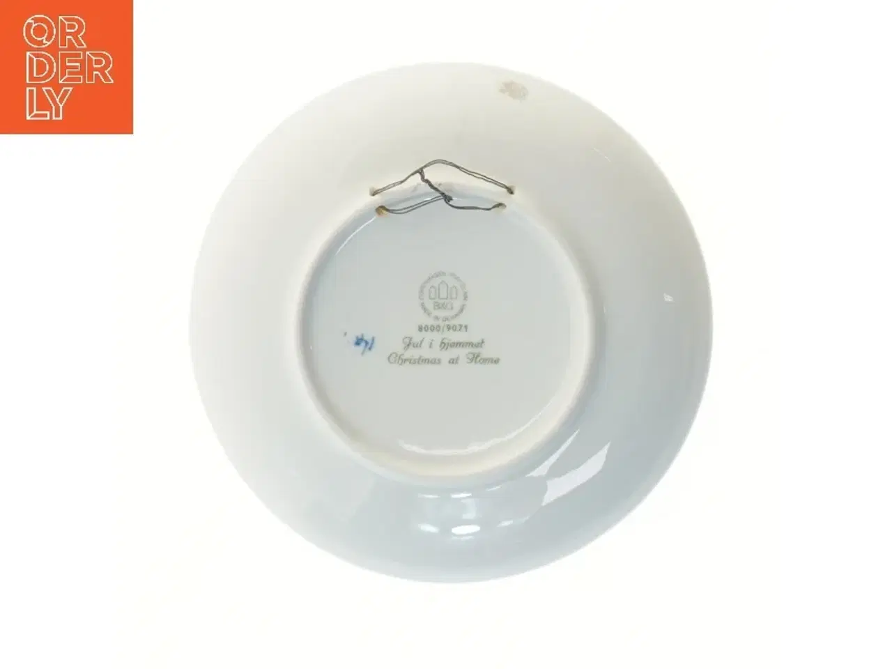 Billede 2 - B&G juleplatte 1971 fra Bing & Grøndahl (str. Ø 18,4 cm)