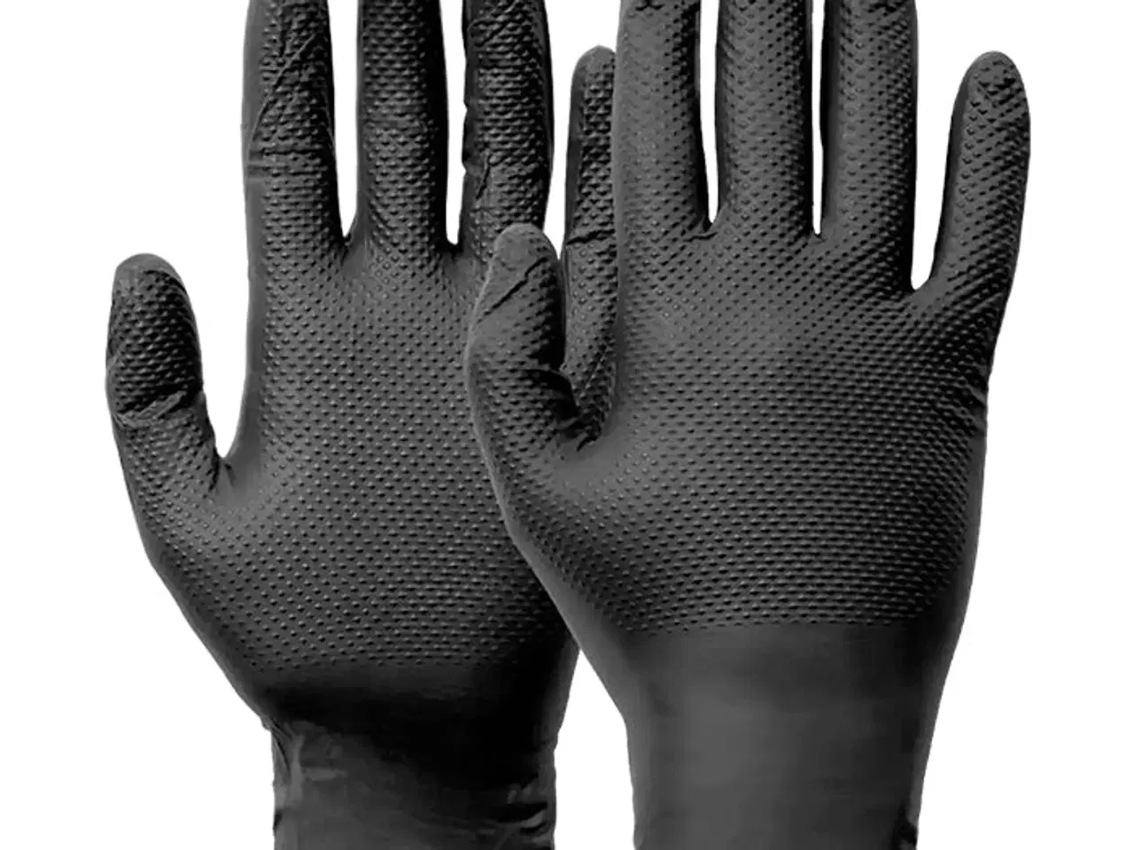 Billede 1 - NORSE Diamond Black nitrilengangshandsker str. 8