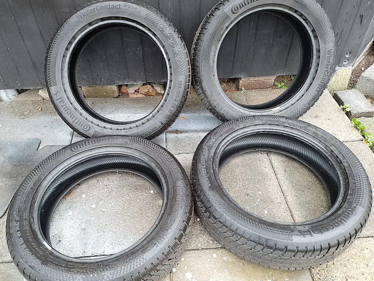 Billede 1 - 195/60 R18 Continental vinterdæk