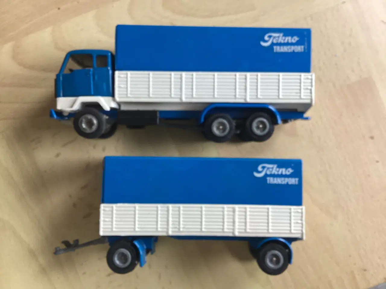 Billede 3 - TEKNO, lastbil med anhænger SOLGT!