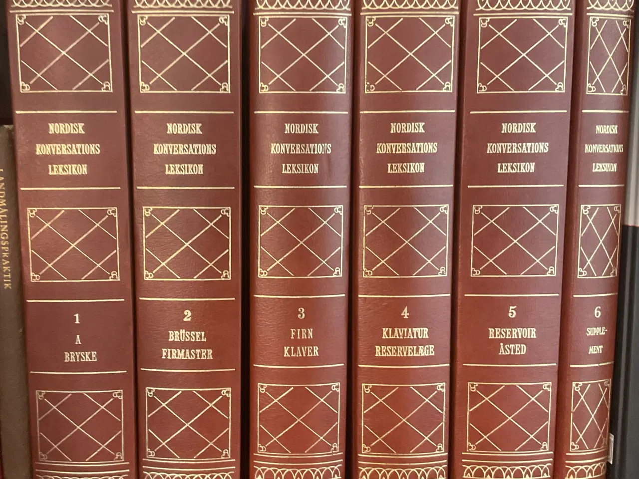 Billede 1 - Nordisk Konversationsleksikon