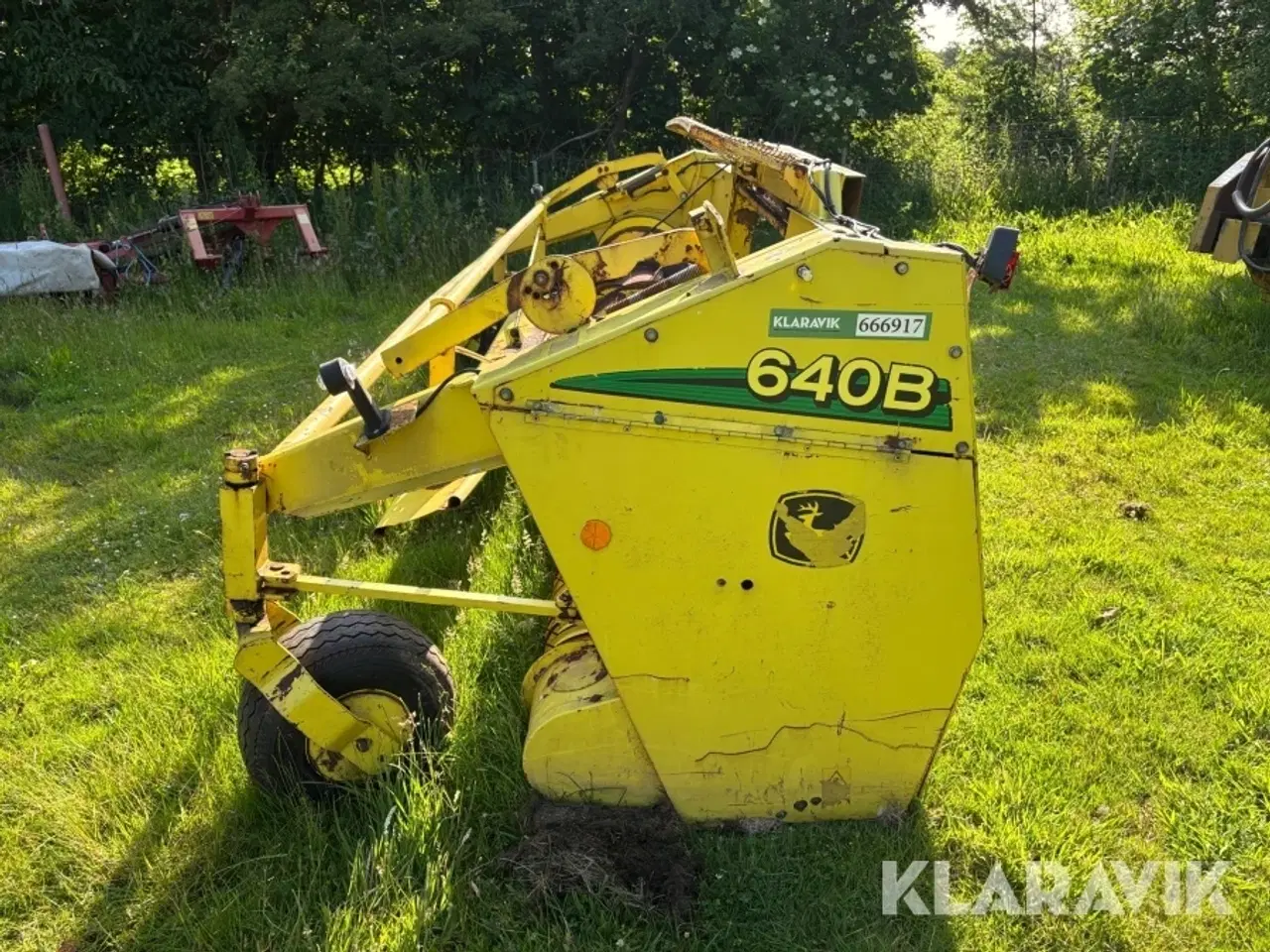 Billede 2 - Pickup (Græsopsamler) John Deere 640B 7000 serie