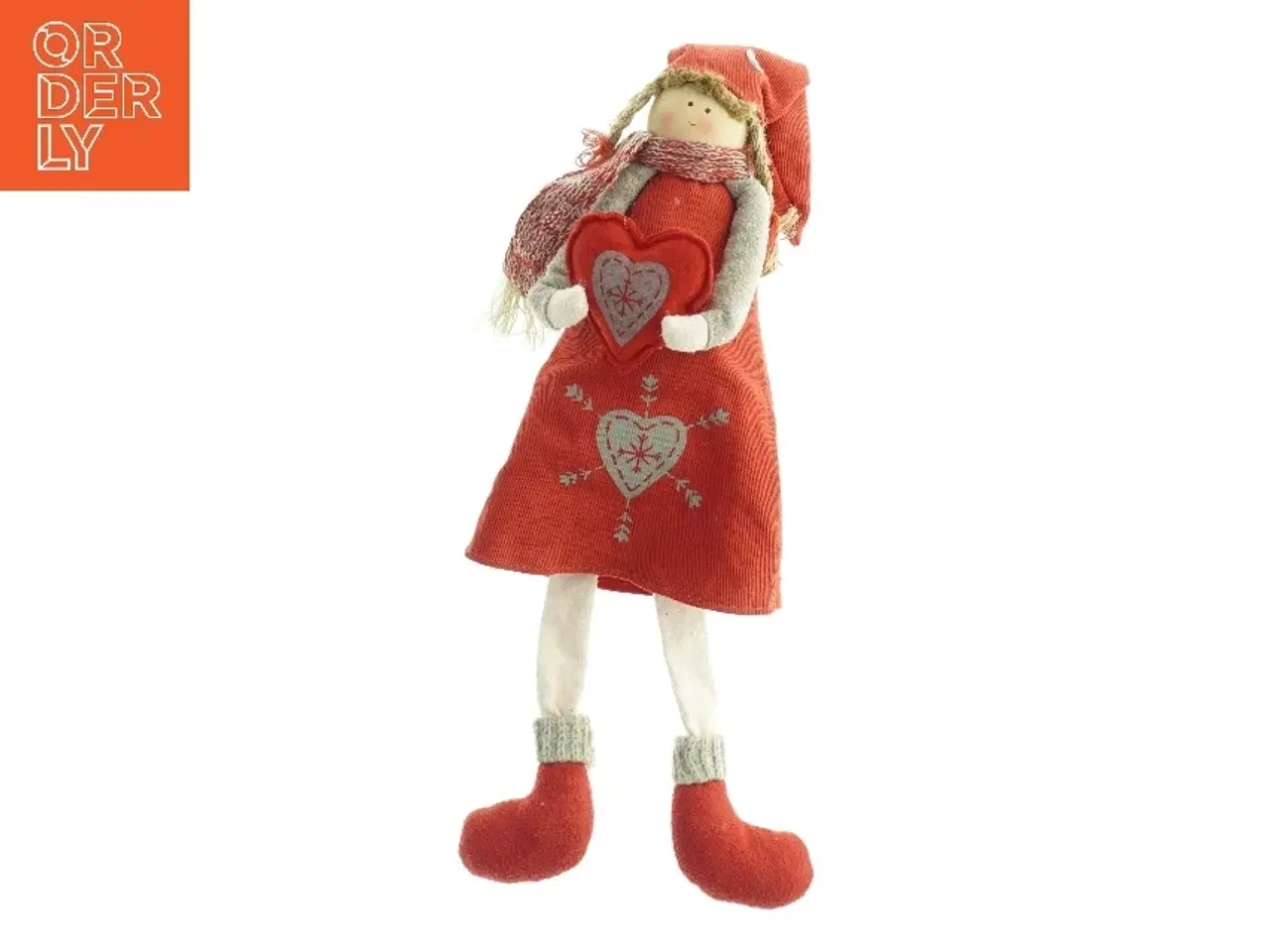 Billede 1 - Juledekorationsdukke (str. Længde. 45 cm)