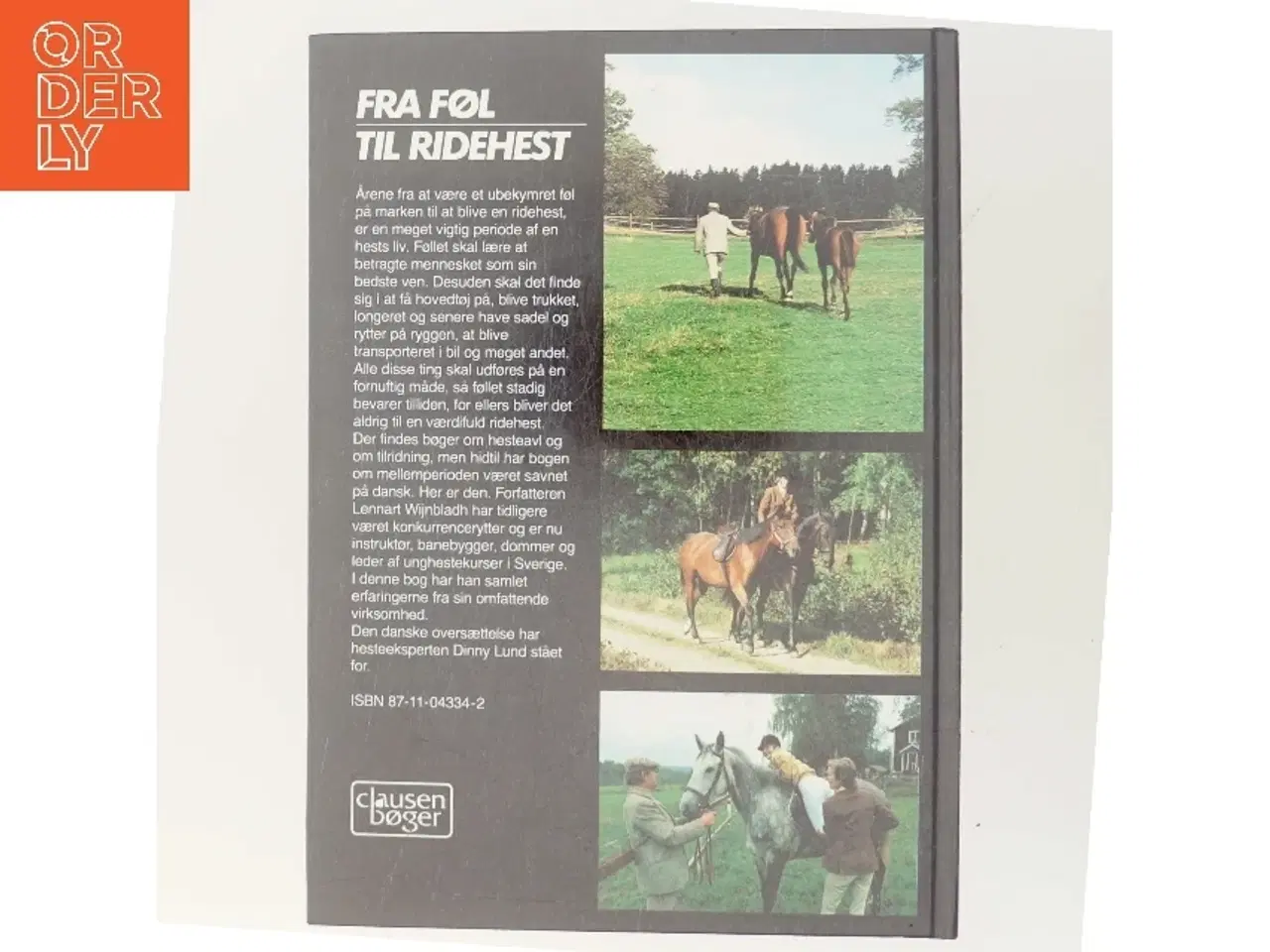 Billede 3 - Fra føl til ridehest af Lennart Wijnbladh (Bog)