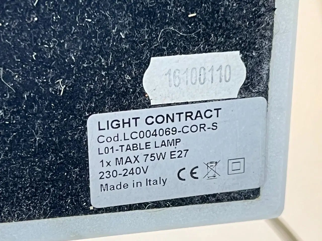 Billede 6 - Stéphane Davidts Bordlampe – Marmor H 75 cm