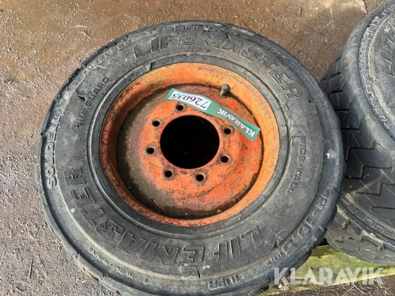 Billede 6 - Massiv dæk med fælg Bobcat 754
