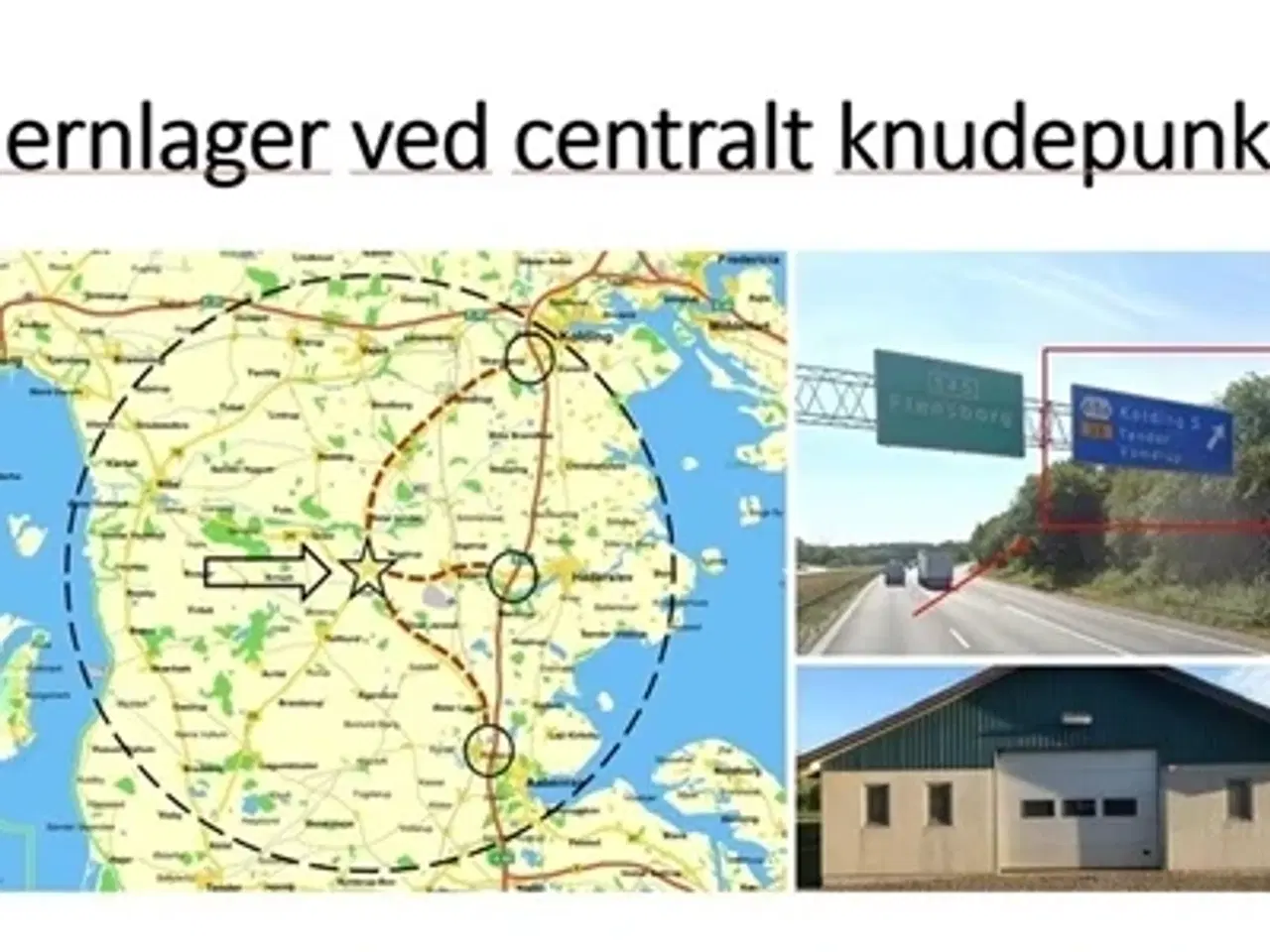 Billede 1 - Billigt fjernlager centralt i syd- og Sønderjylland ved stort trafik knudepunkt