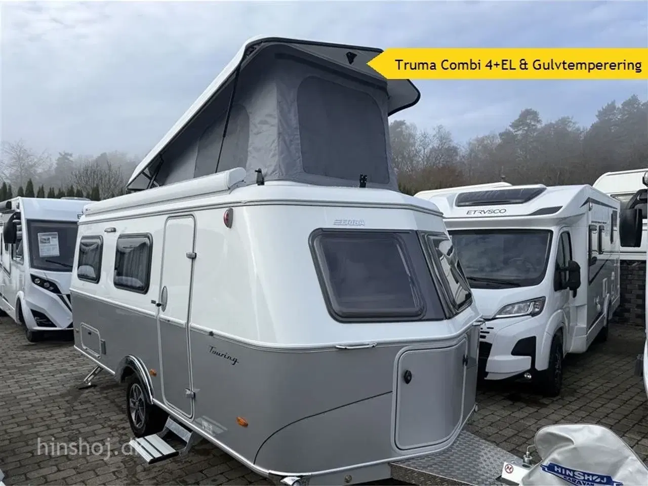 Billede 1 - 2026 - Eriba Touring 620 Legend kult vogn fra Eriba med sovetag fra Hinshøj Caravan