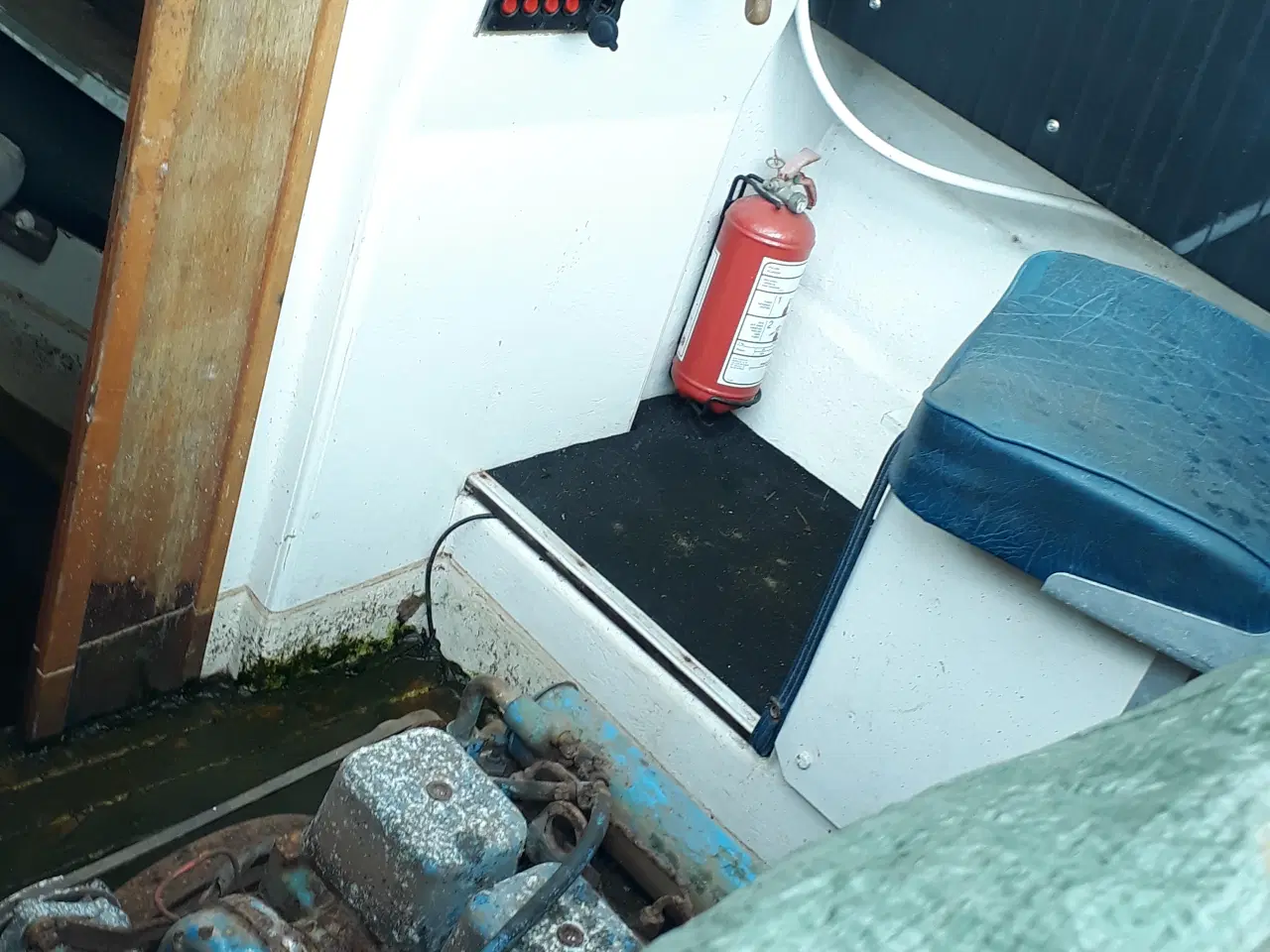 Billede 6 - Norsk Motorbåd, trænger til lidt knofedt. m. trail