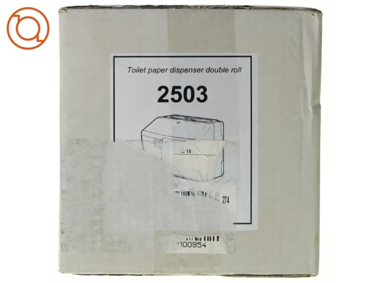 Billede 1 - Toilet paper dispenser double rol 25 0 3 fra Abena (str. 25 x 15)
