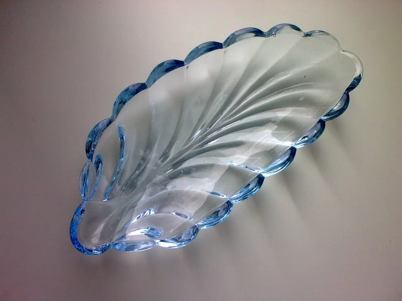 Billede 2 - Is blå lyseblå glas MINI skål fad & KUNST DIY