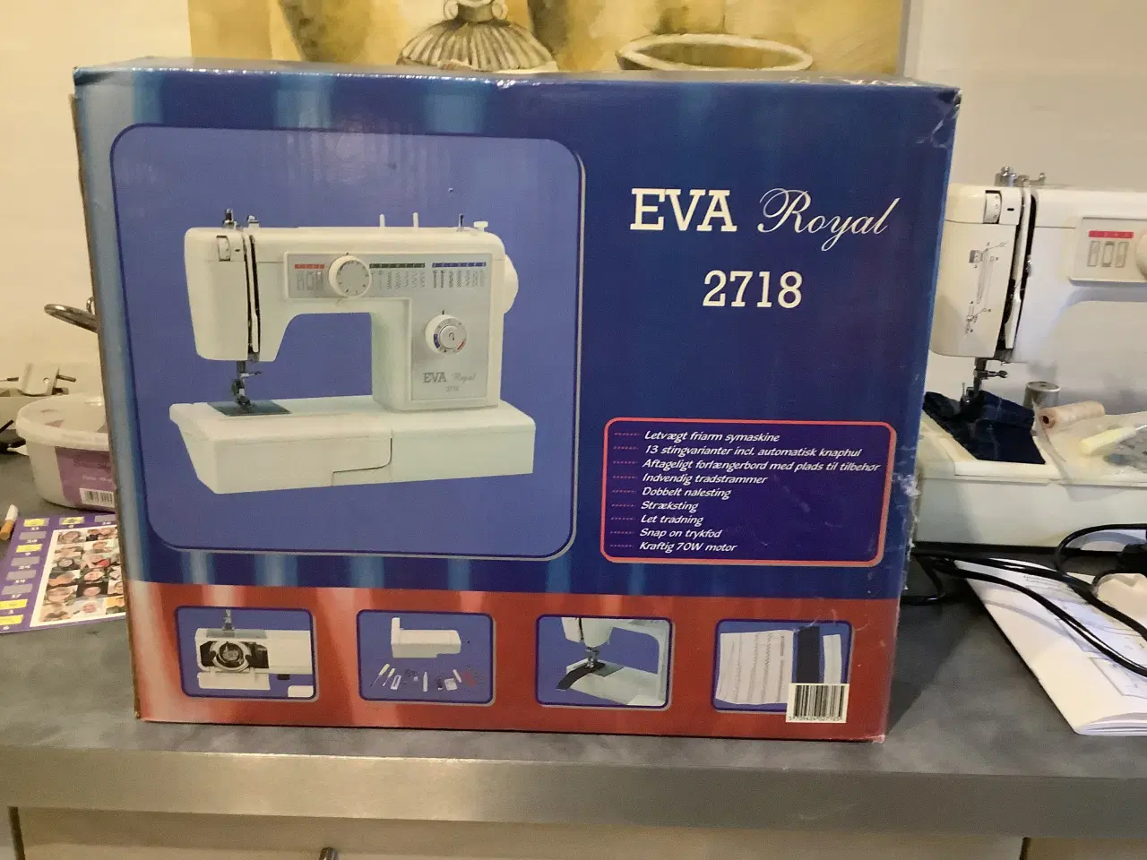 Billede 3 - Eva Royal 2718 symaskine