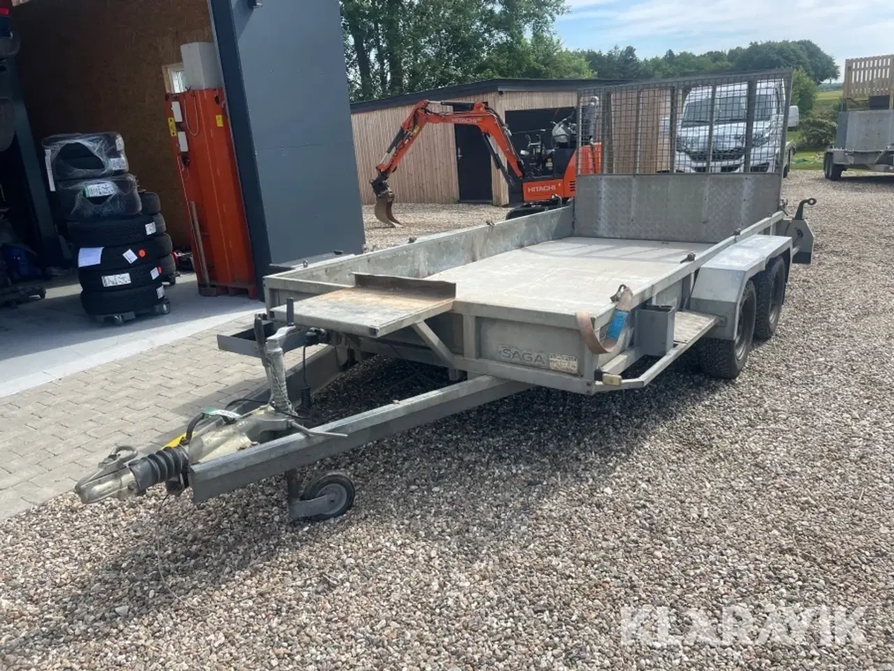 Billede 1 - Maskintrailer TIKI-TREILER TP385-DLB